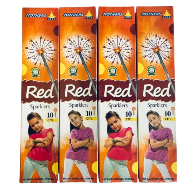10cm Red Sparklers