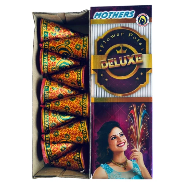 Flower Pots Golden Dlx