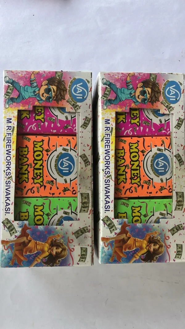 Money Bank (2 Pcs)